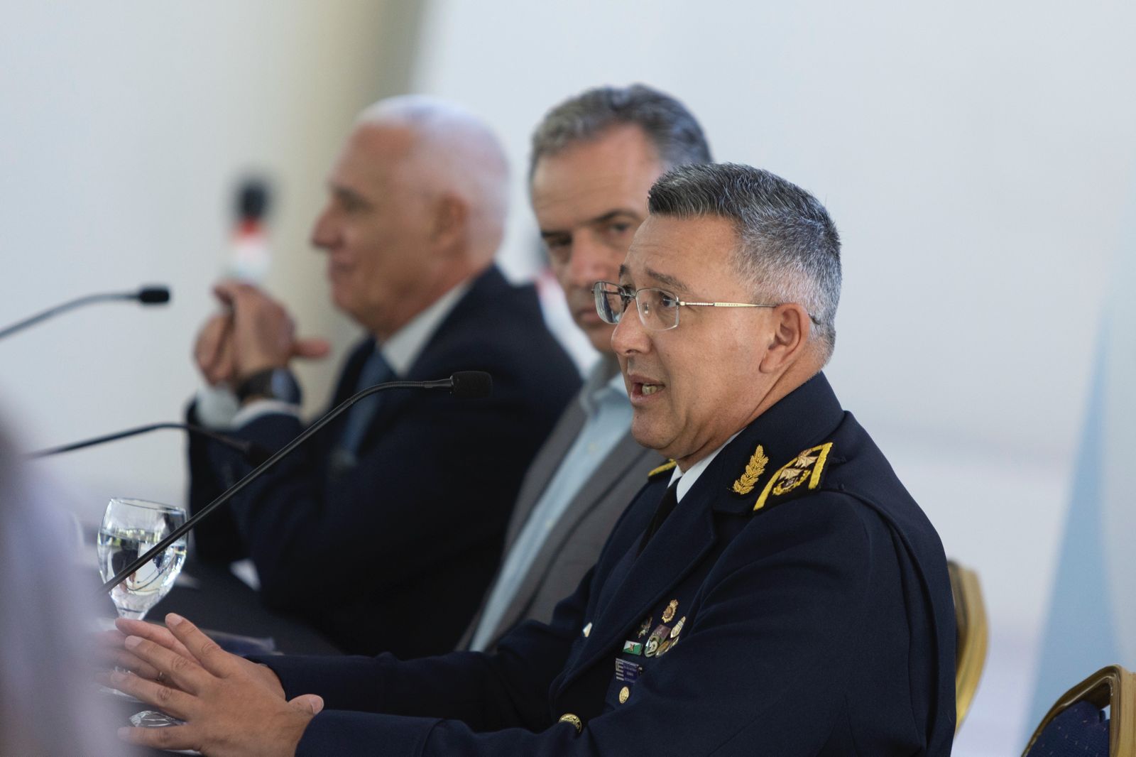 Director de la Policía Nacional, José Azambuya, presenta el Plan Nacional de Seguridad Pública 2025-2035