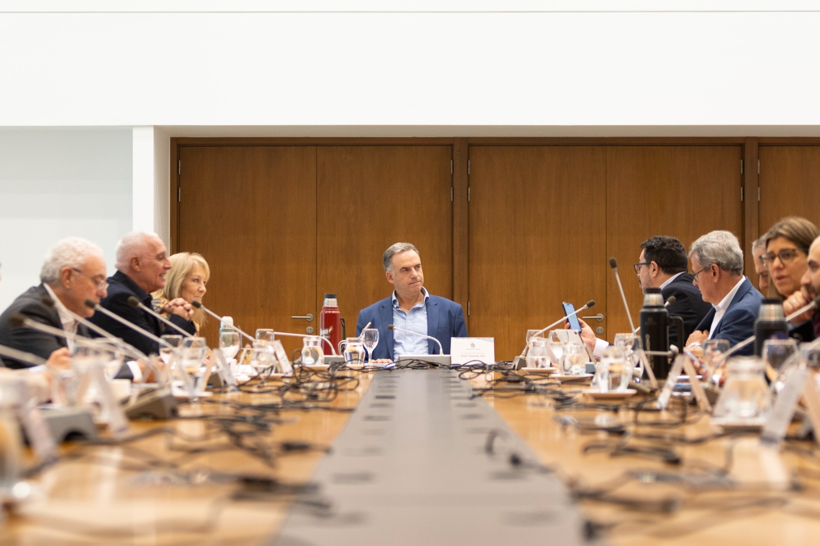 Presidente Orsi en Consejo de Ministros