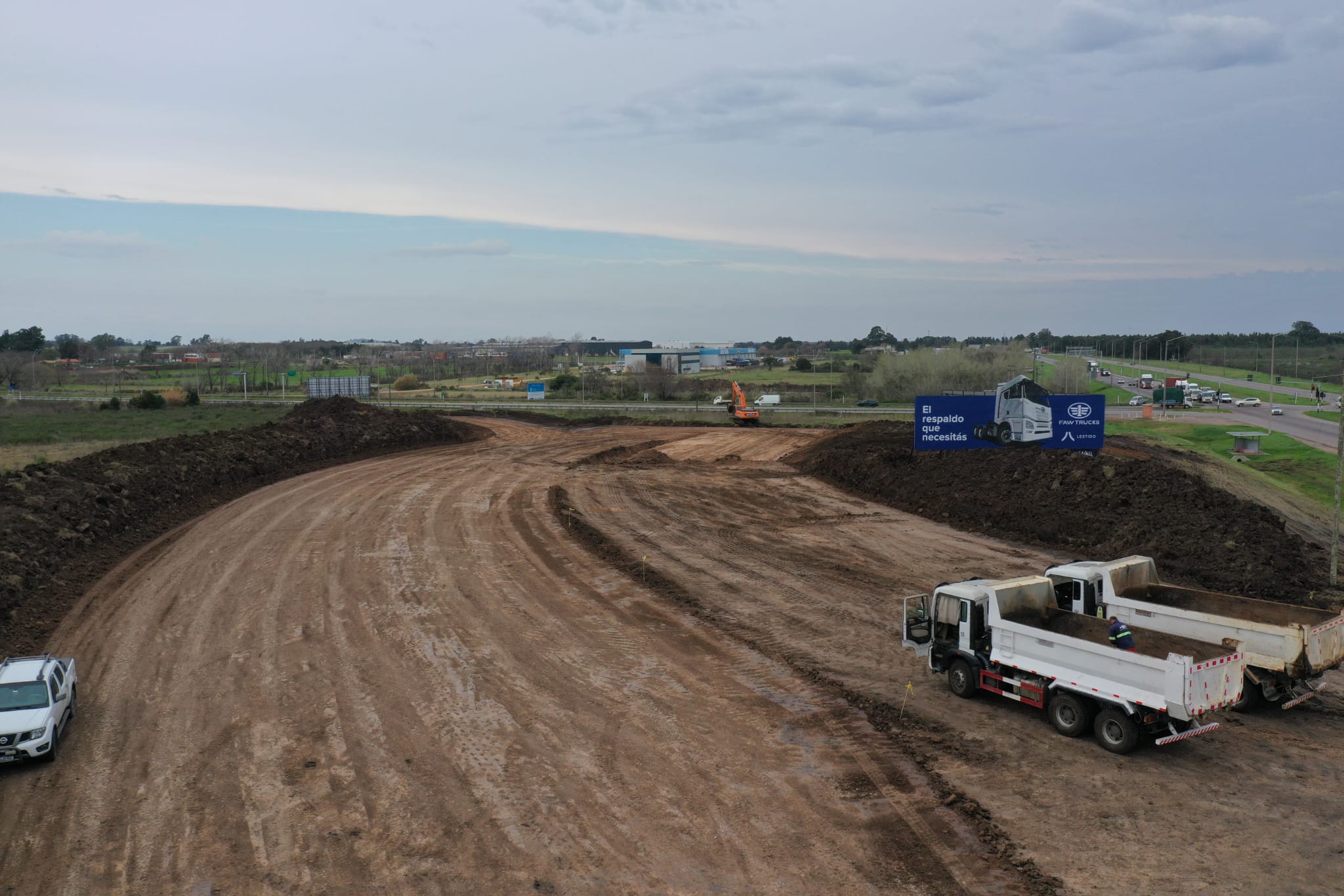 Obras en intercambiador