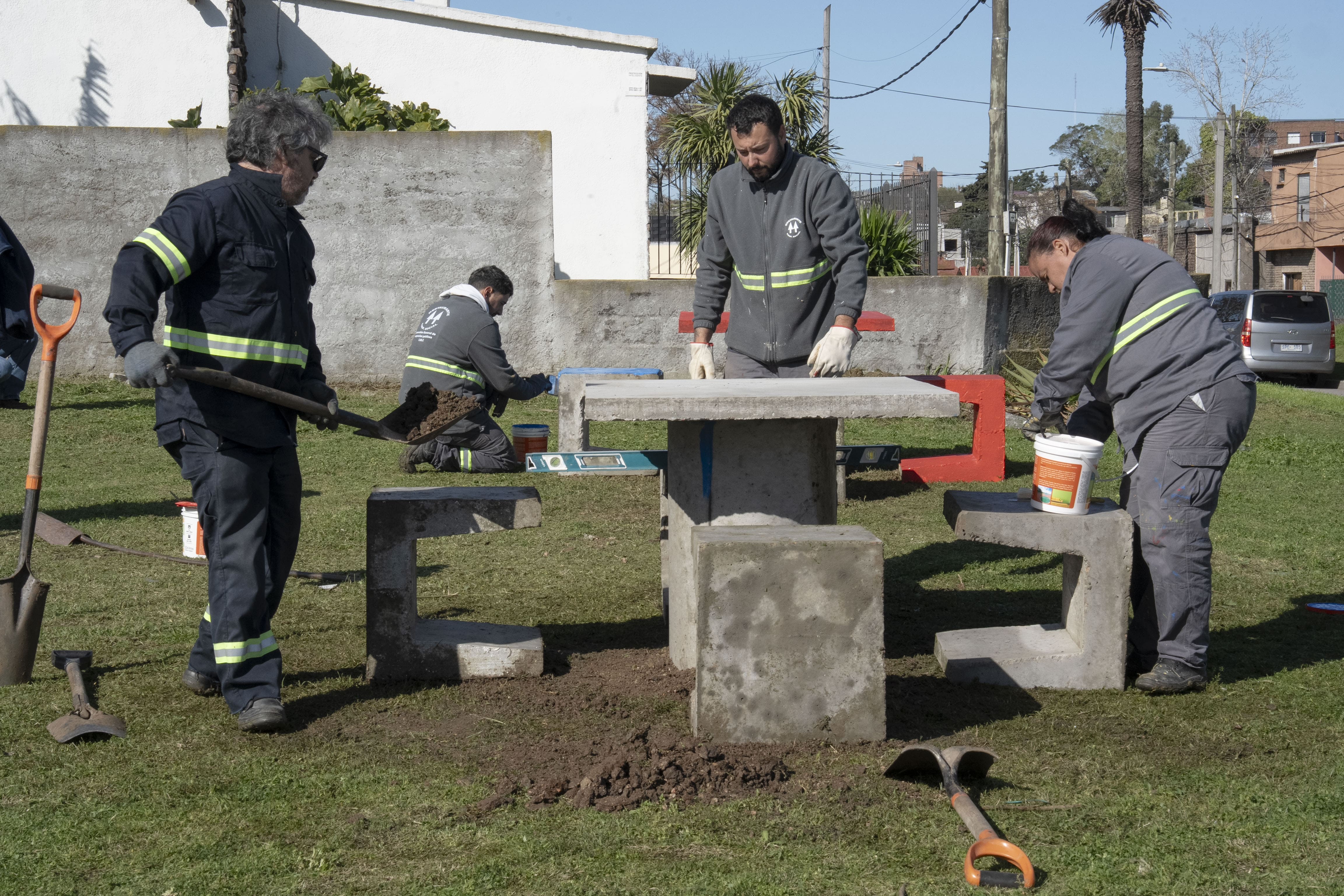 Intervención de Más Barrio en Las Piedras
