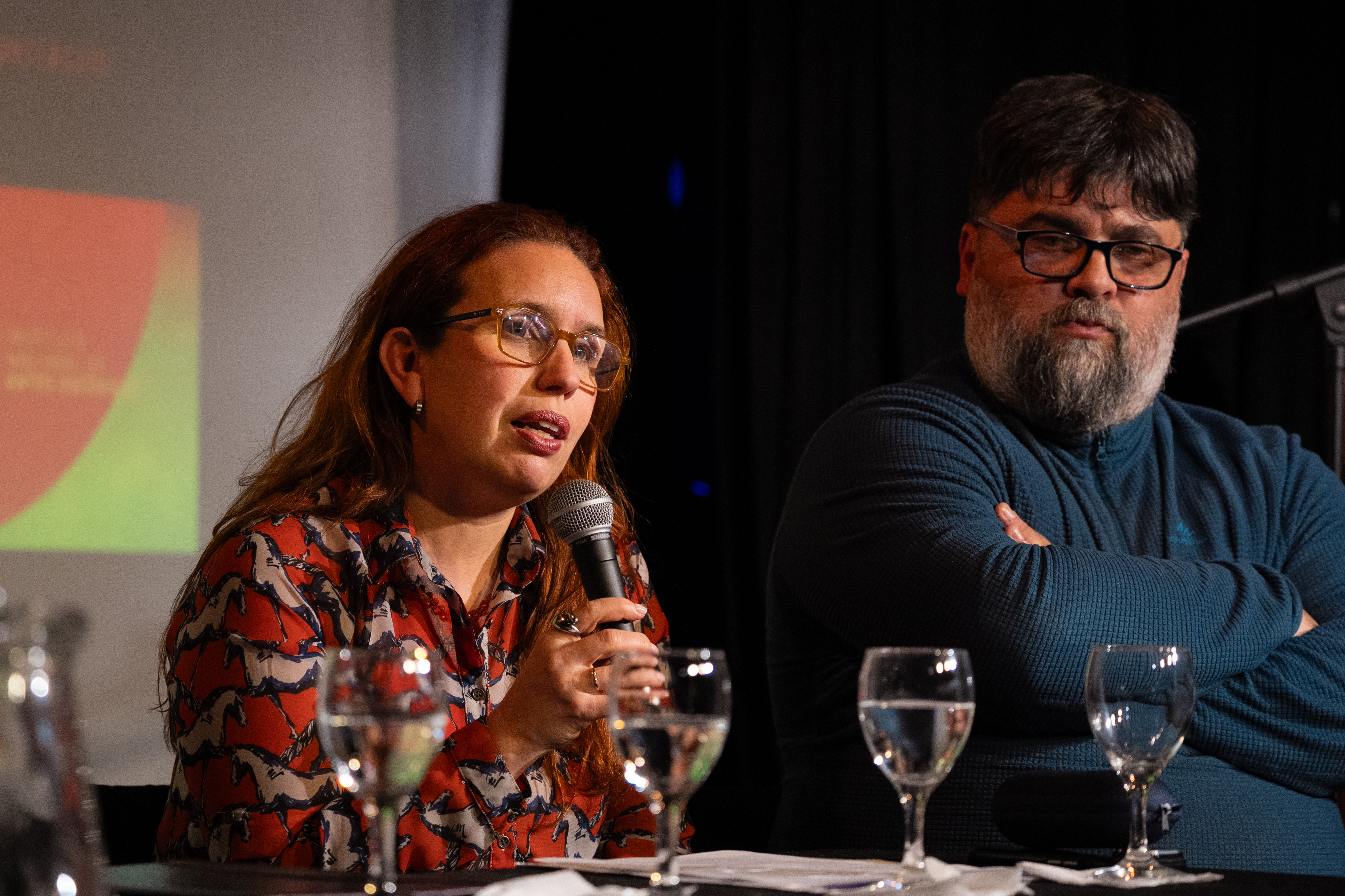 María Eugenia Vidal y Gustavo Zidan