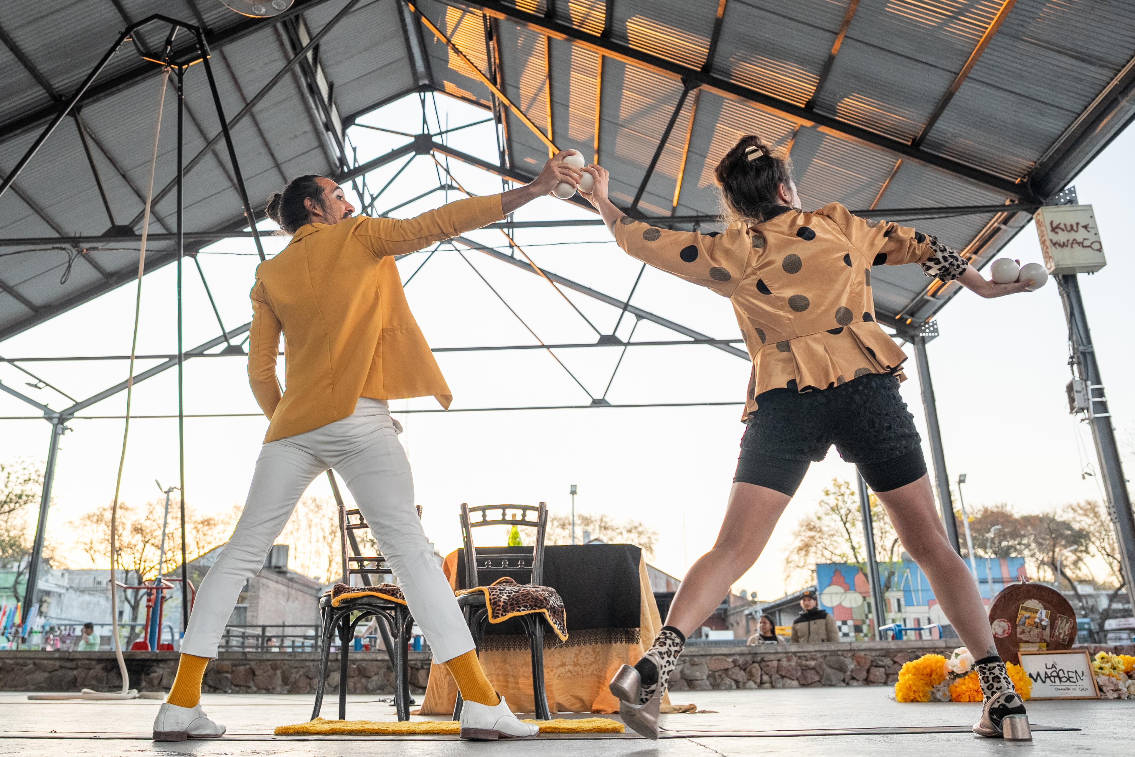 Artistas circences