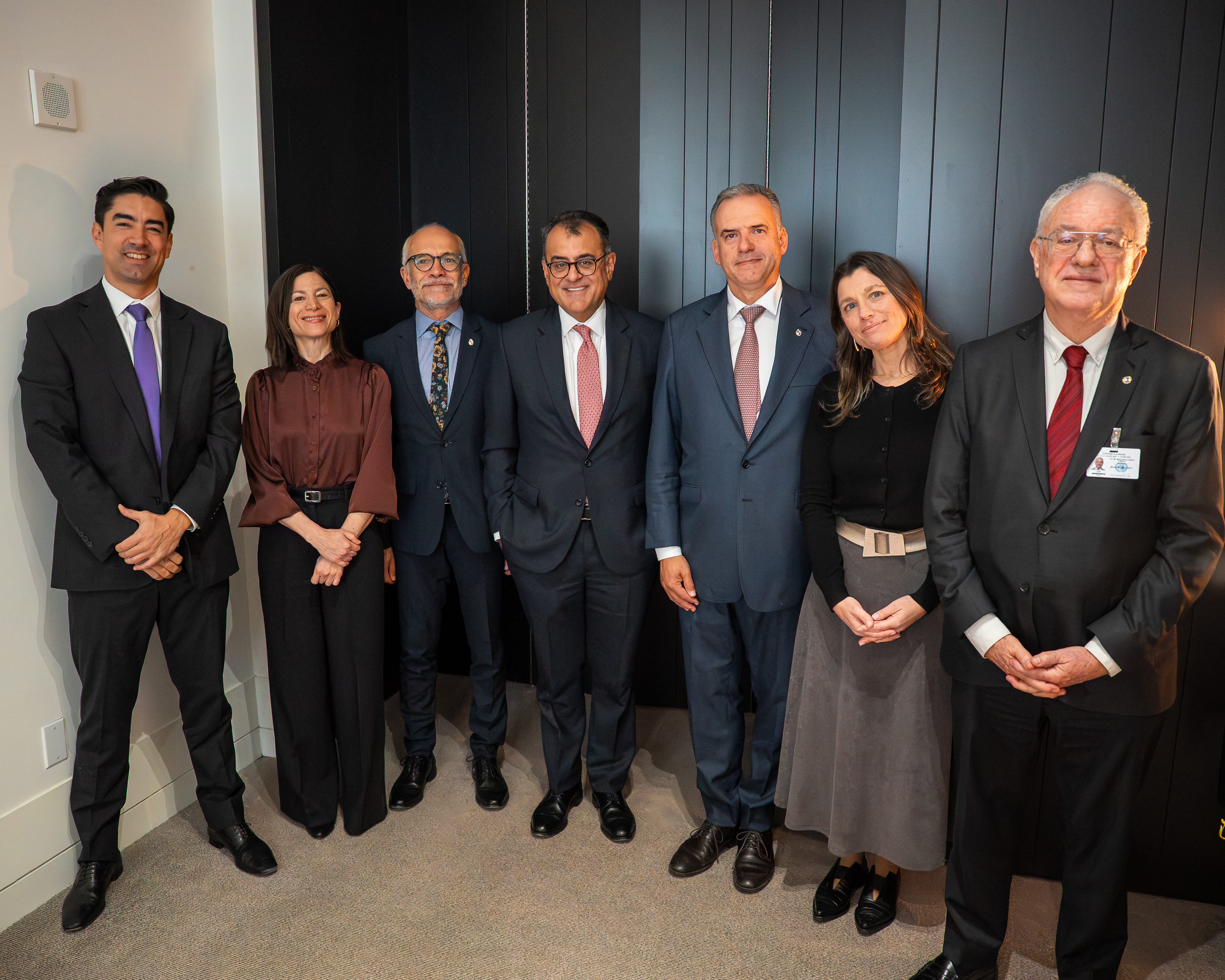 Participantes de la reunión con Google