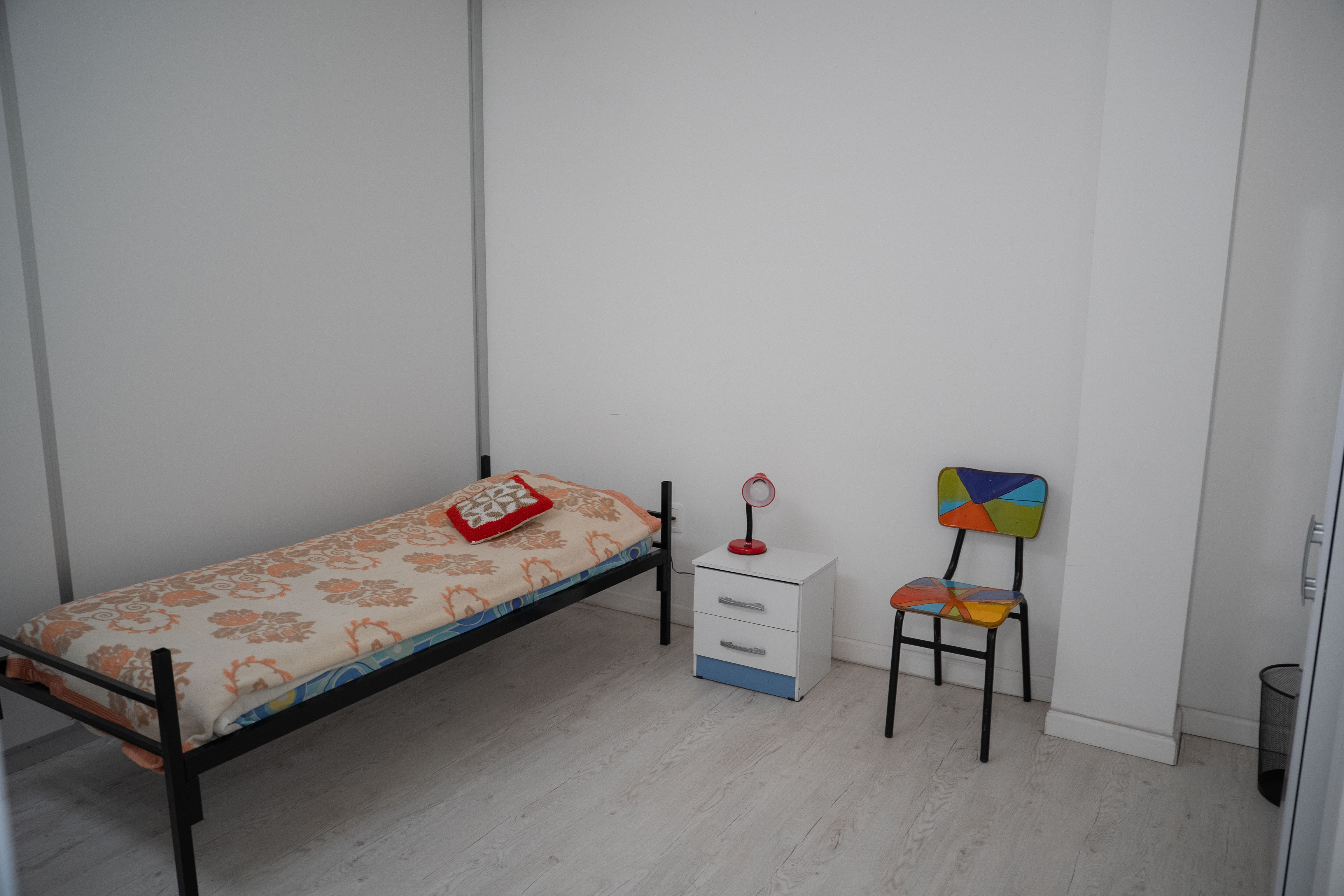 Sala del centro del Mides para mujeres embarazadas en situación de calle