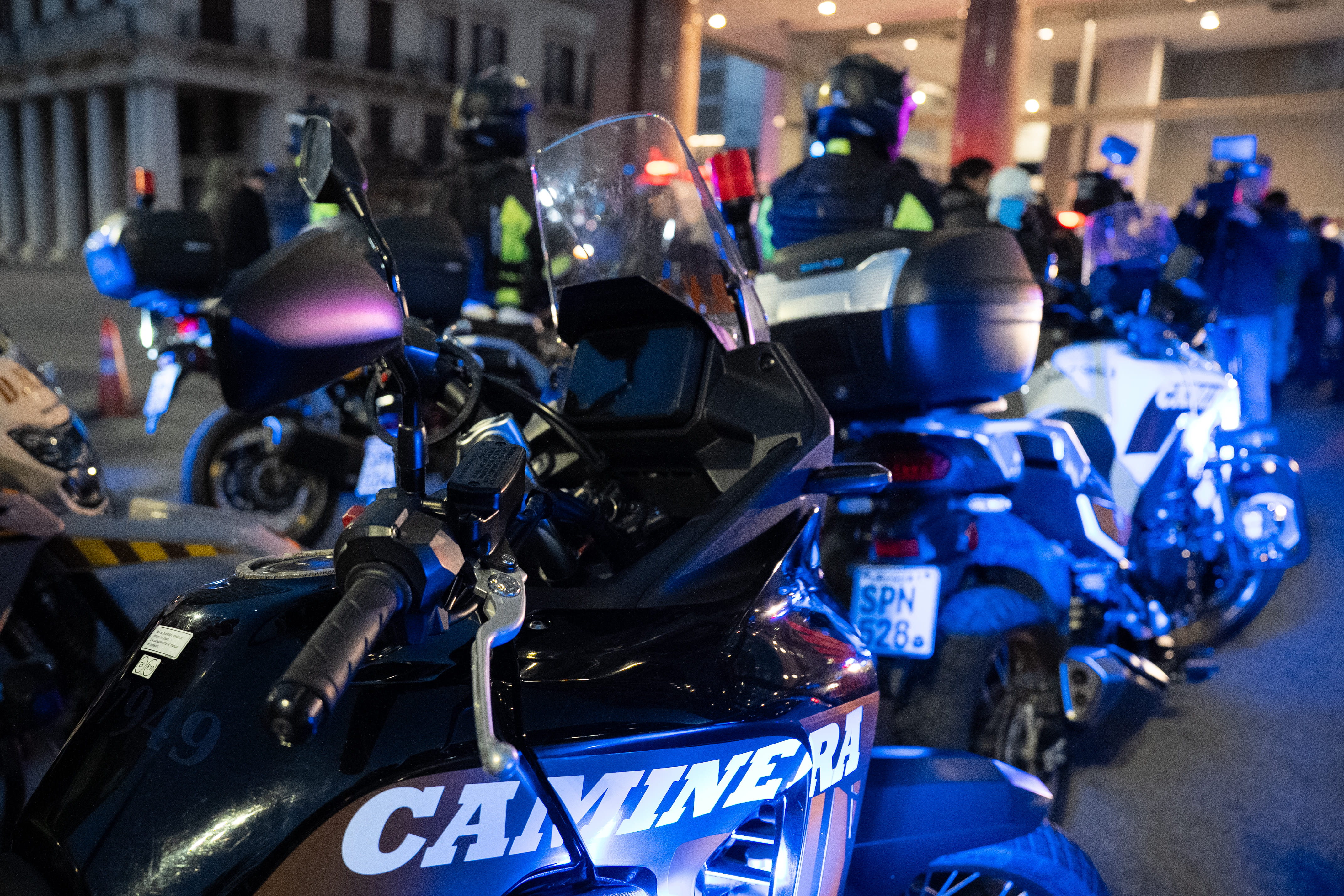 Móviles dispuestos para el operativo por la Noche de la Nostalgia 2026