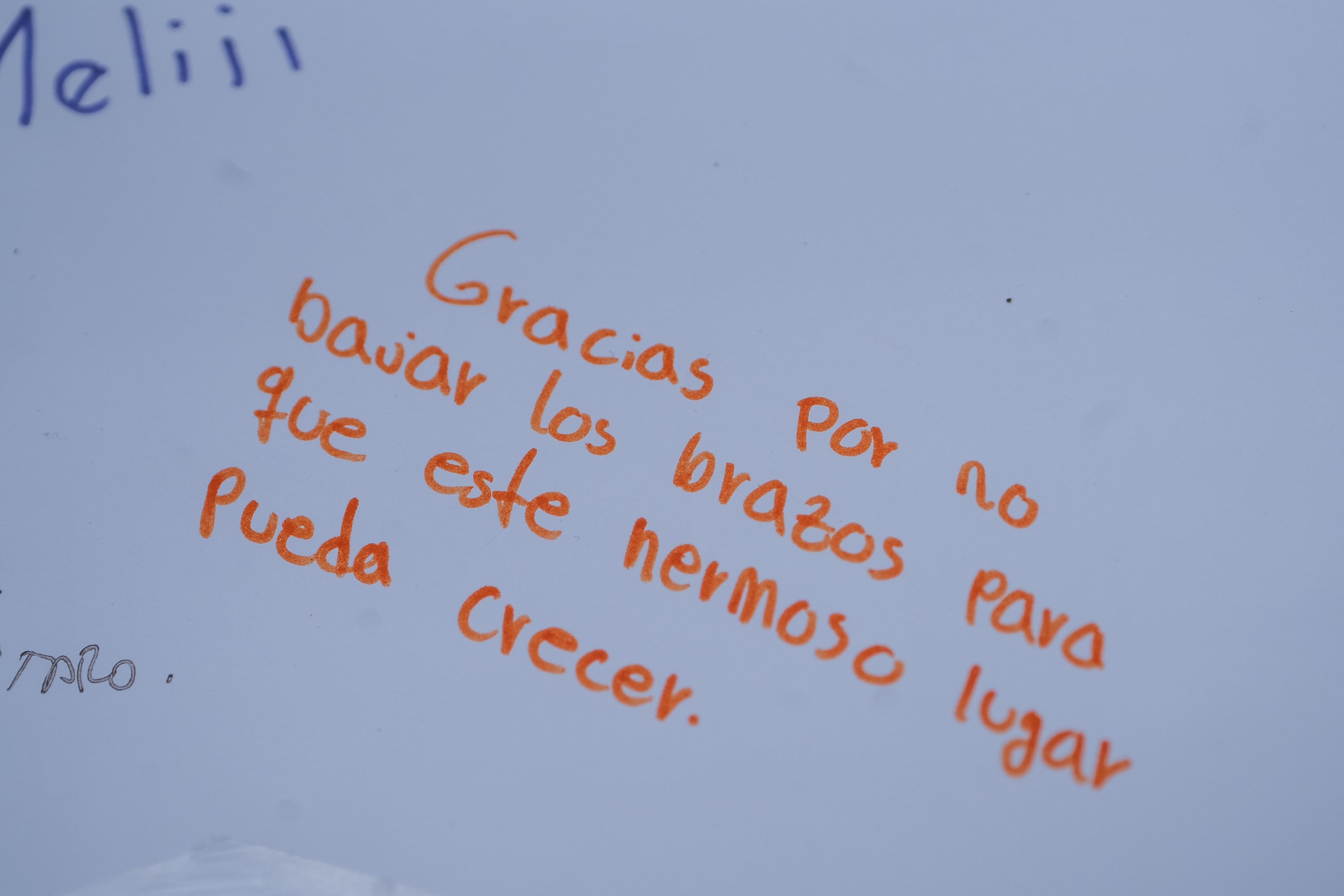 Mensajes recabados durante la convocatoria de Más Barrio