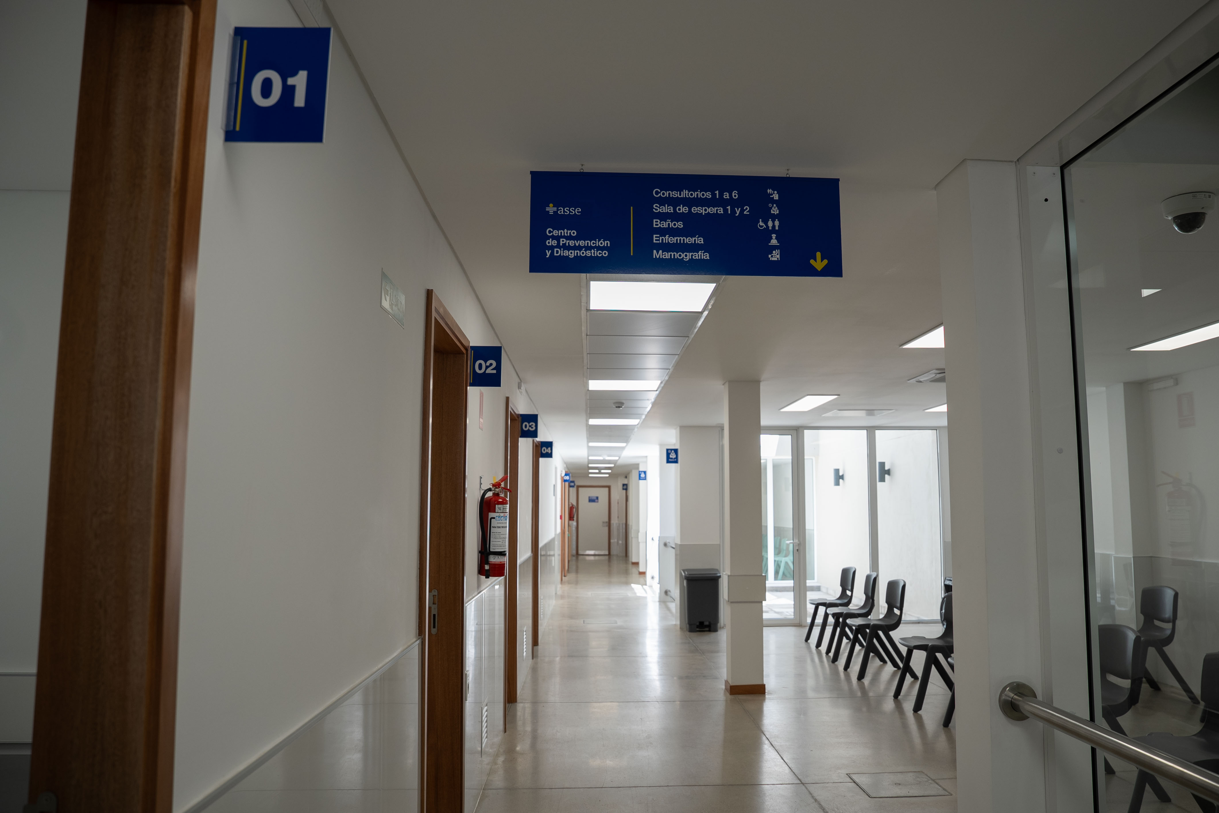 Instalaciones del centro de ASSE