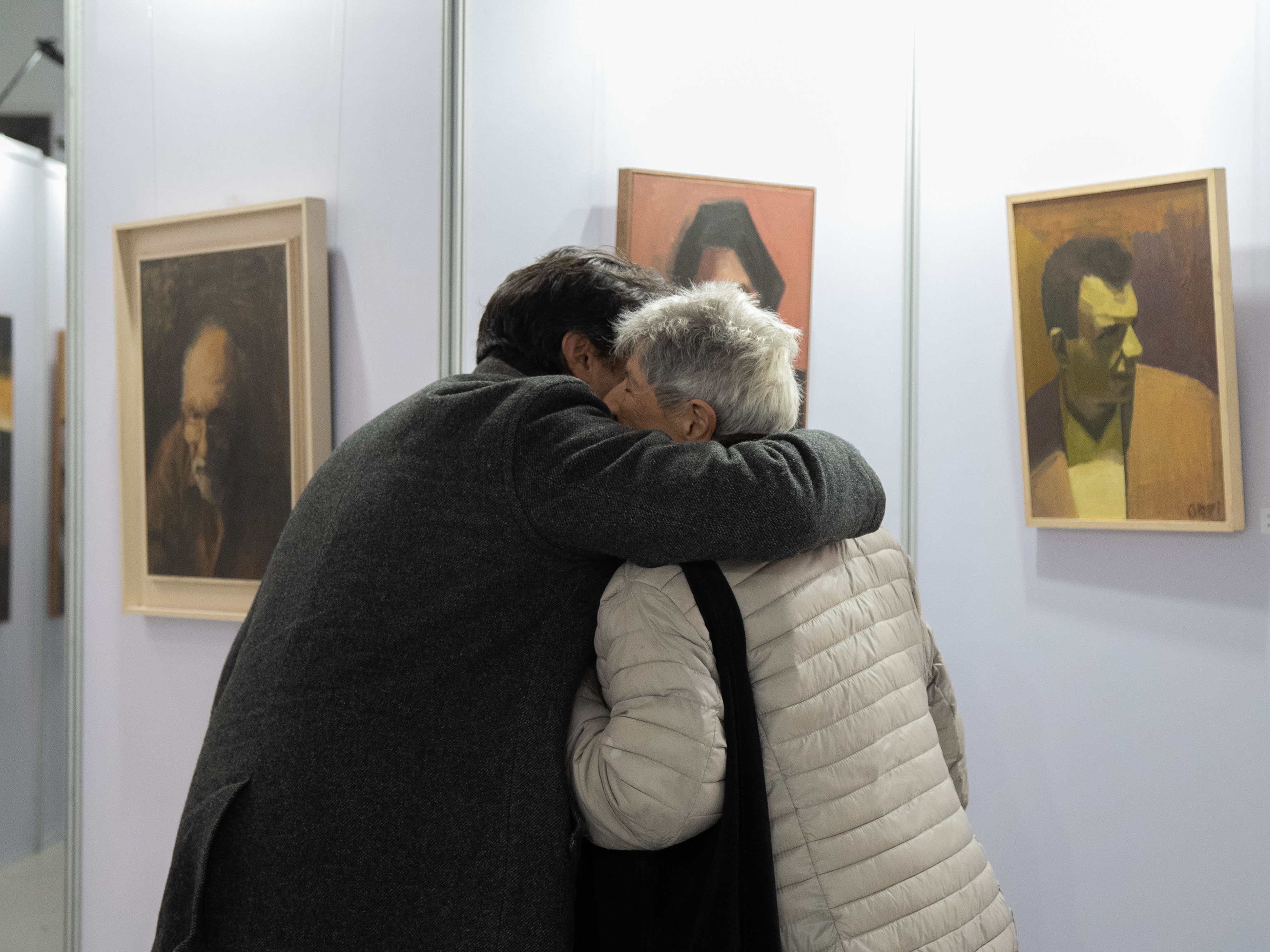 Asistentes a la muestra