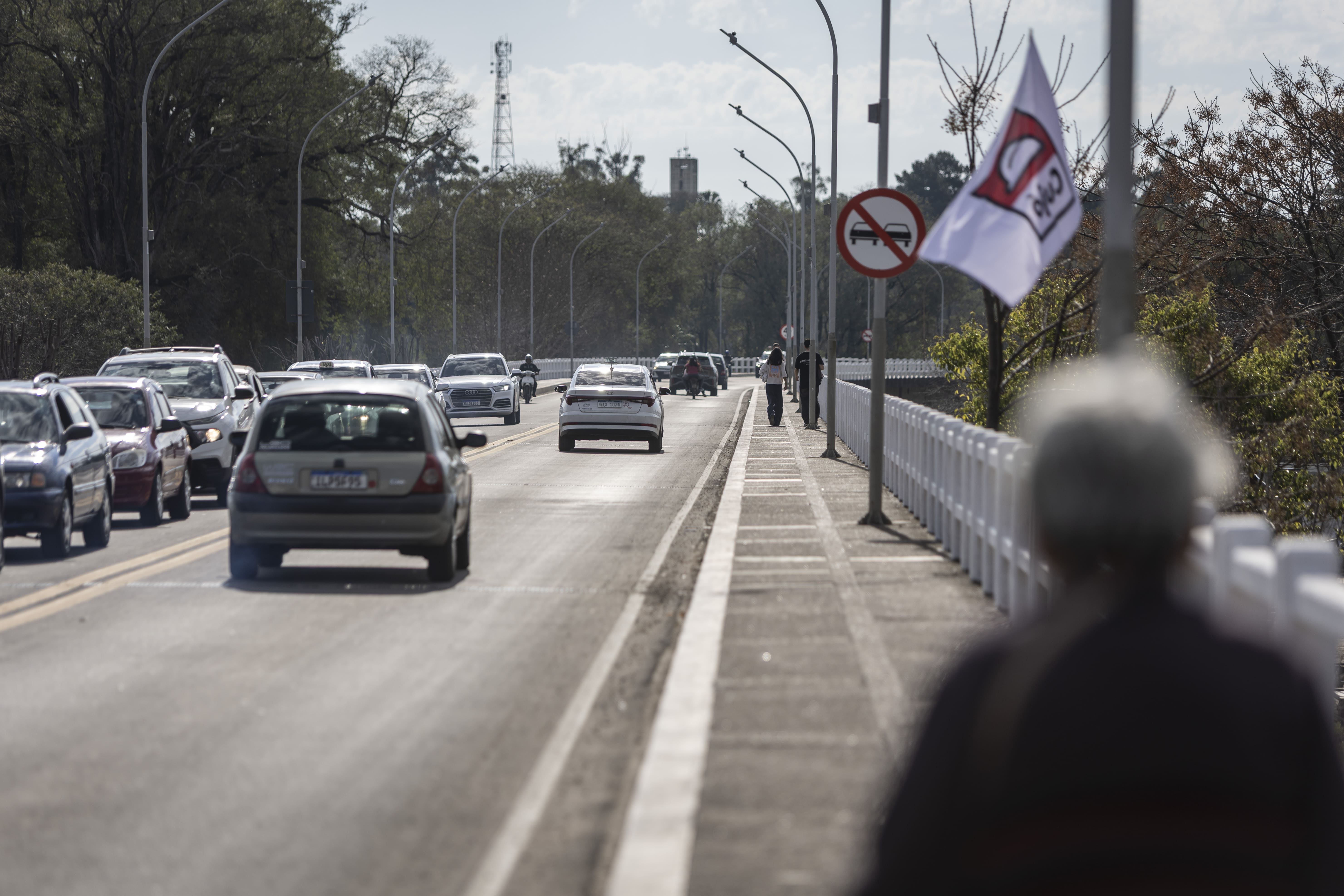 Trayecto hacia el puente internacional Quaraí, Artigas