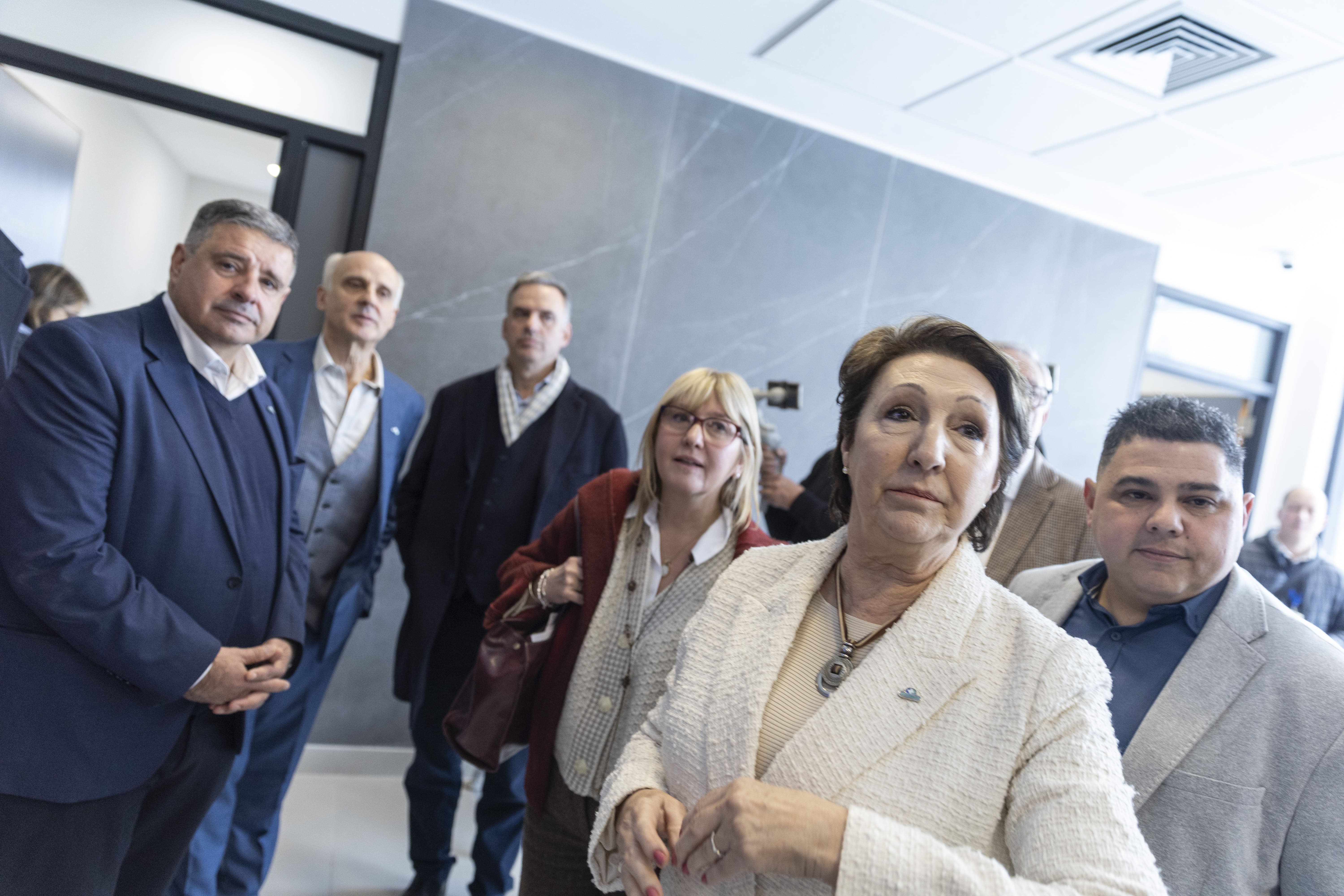 Autoridades recorren instalaciones de Comeca en Santa Lucía, Canelones
