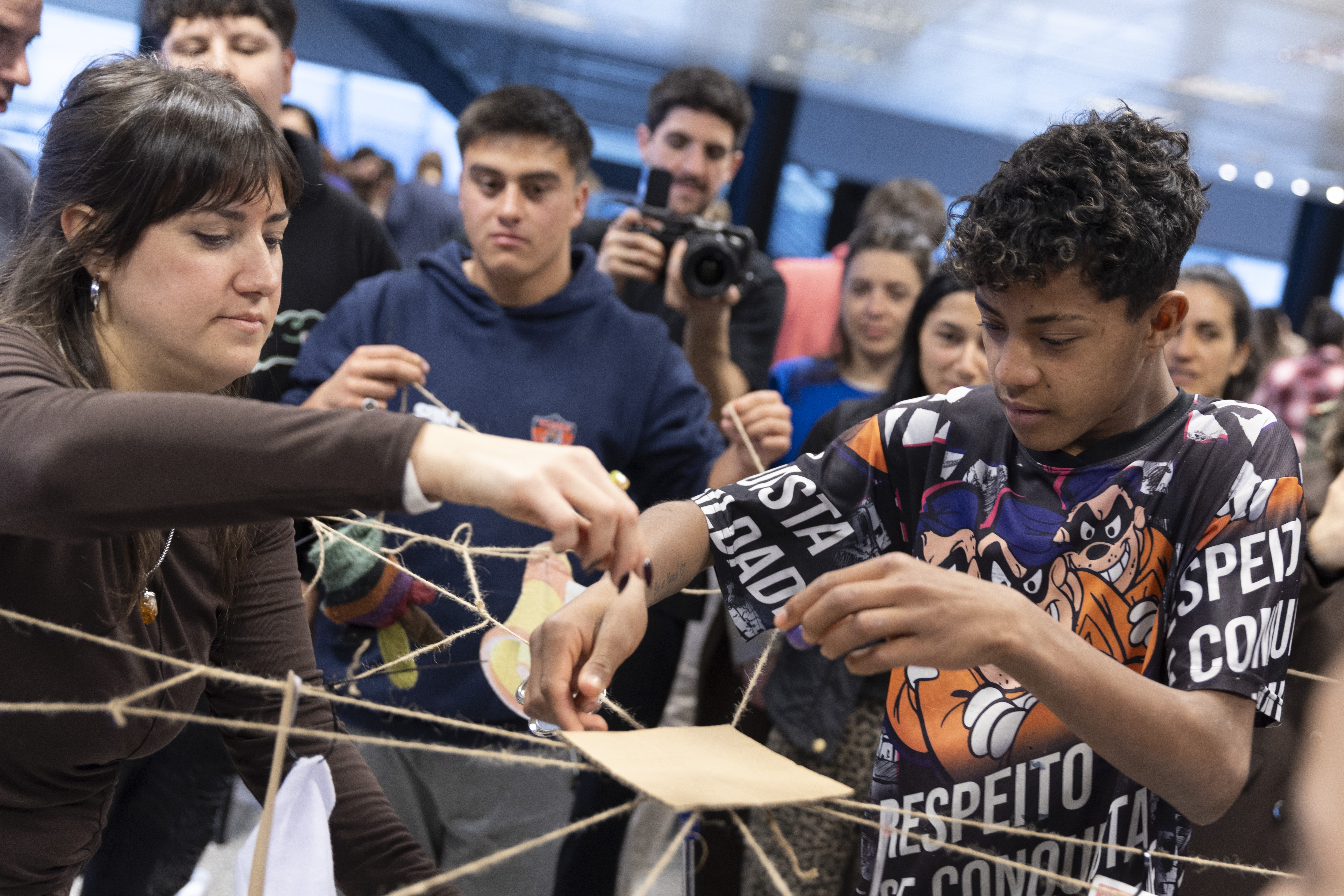 Jóvenes en el Encuentro Nacional de Delegados de CECAP