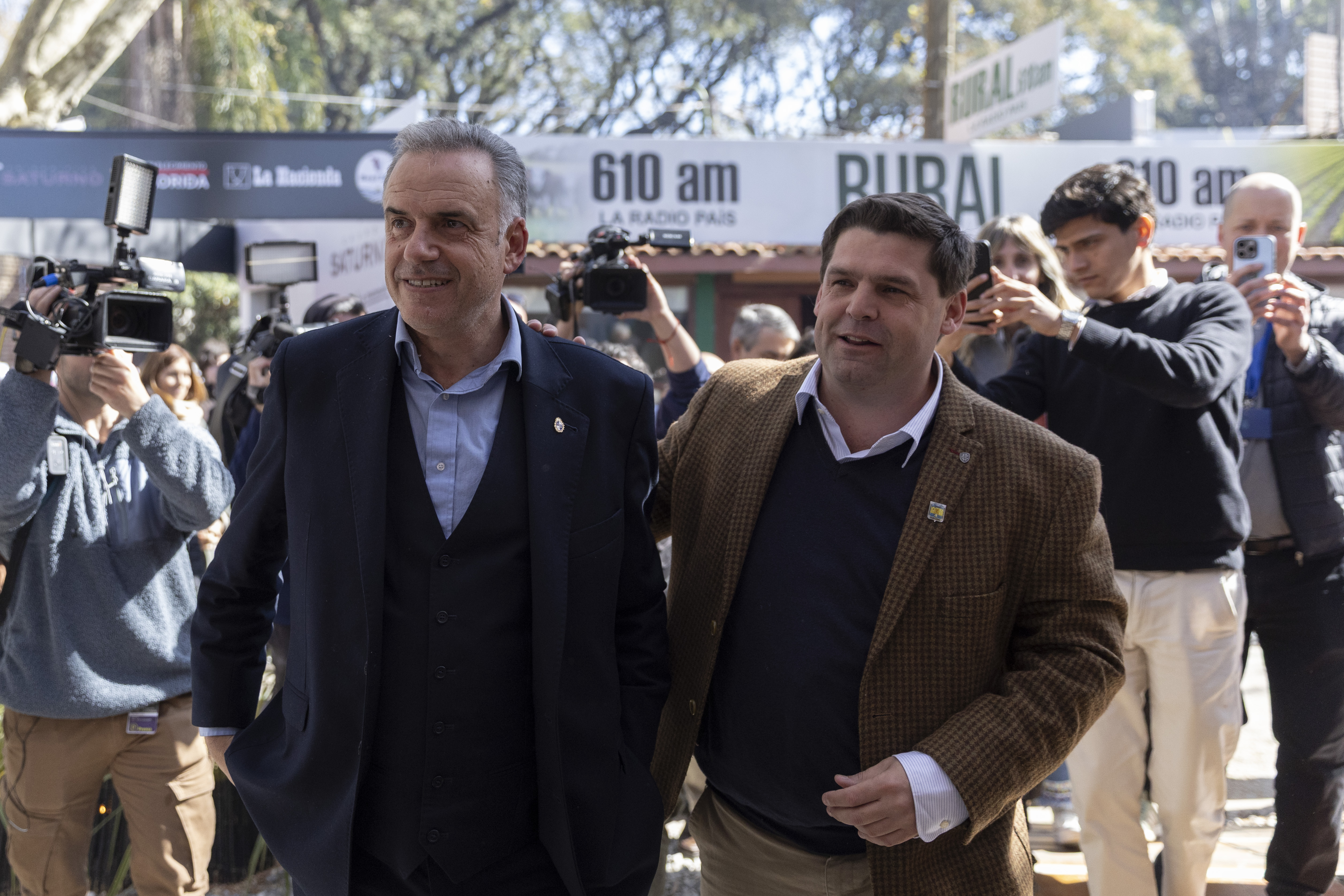 Presidente Orsi e intendente de Durazno