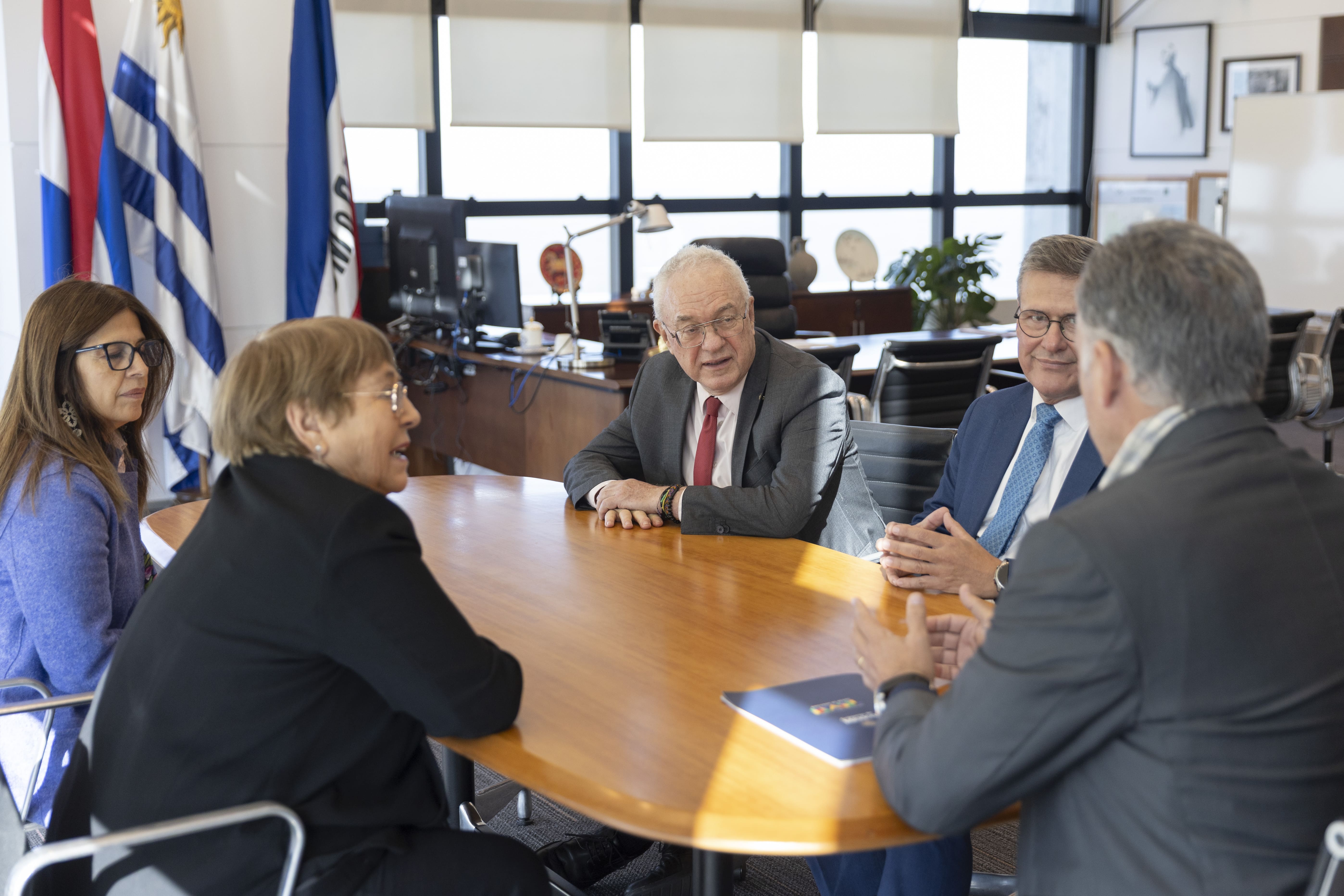 Reunión Orsi Bachelet
