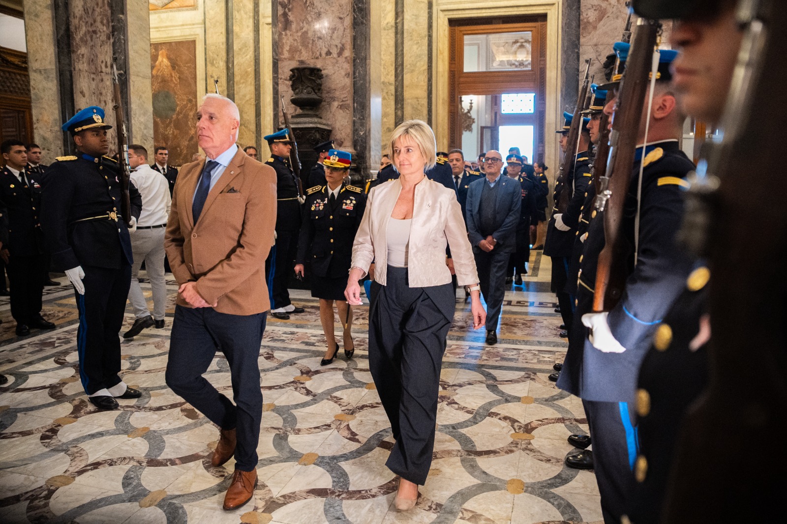 Carlos Negro y Gabriela Valverde