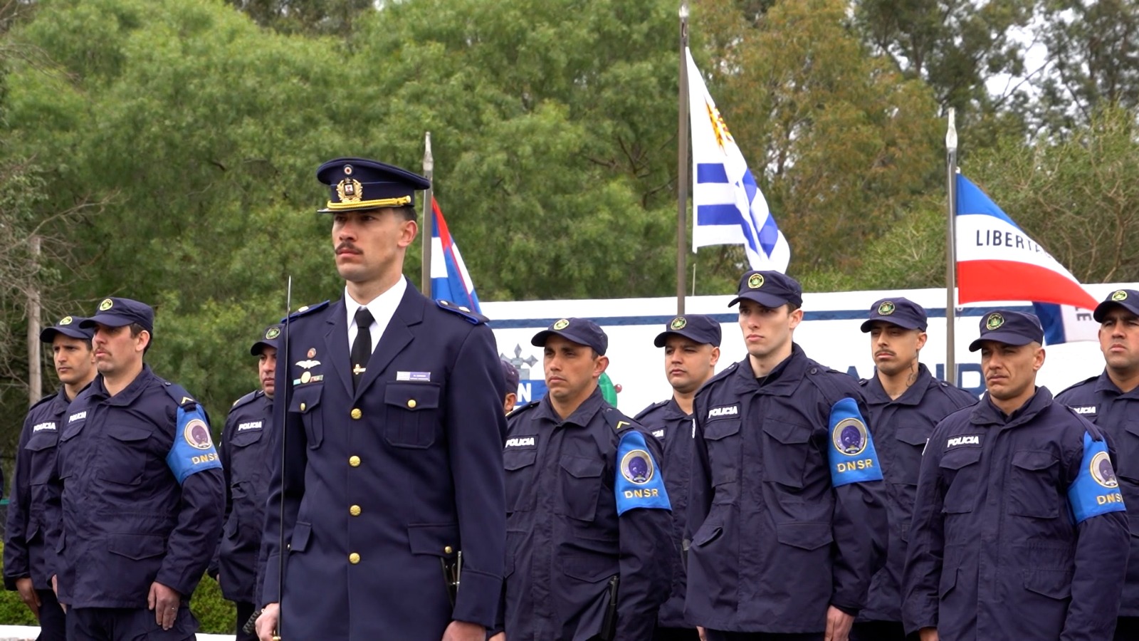 Integrantes de la Dirección Nacional de Seguridad Rural