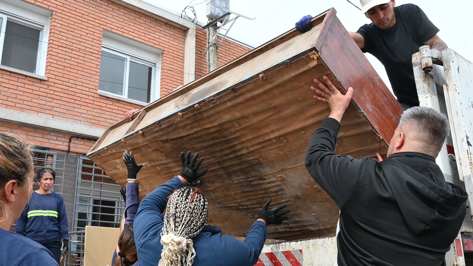 Mudanza de familias