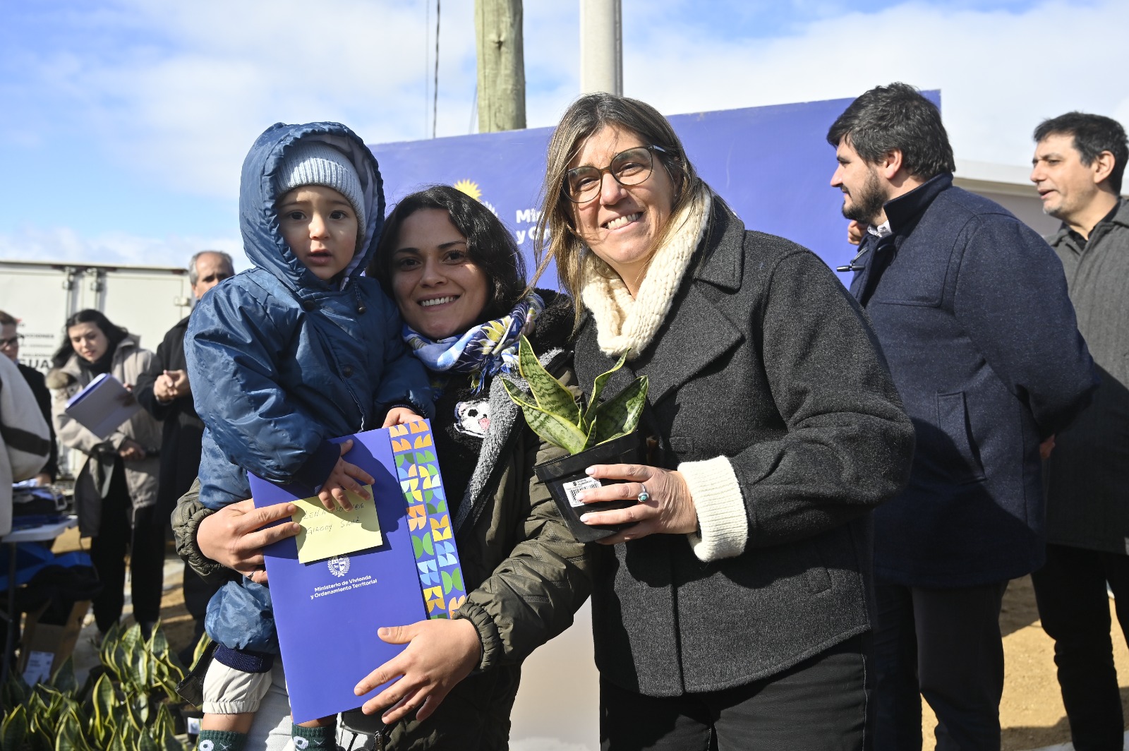 Tamara Paseyro en el barrio Los Eucaliptus, Maldonado