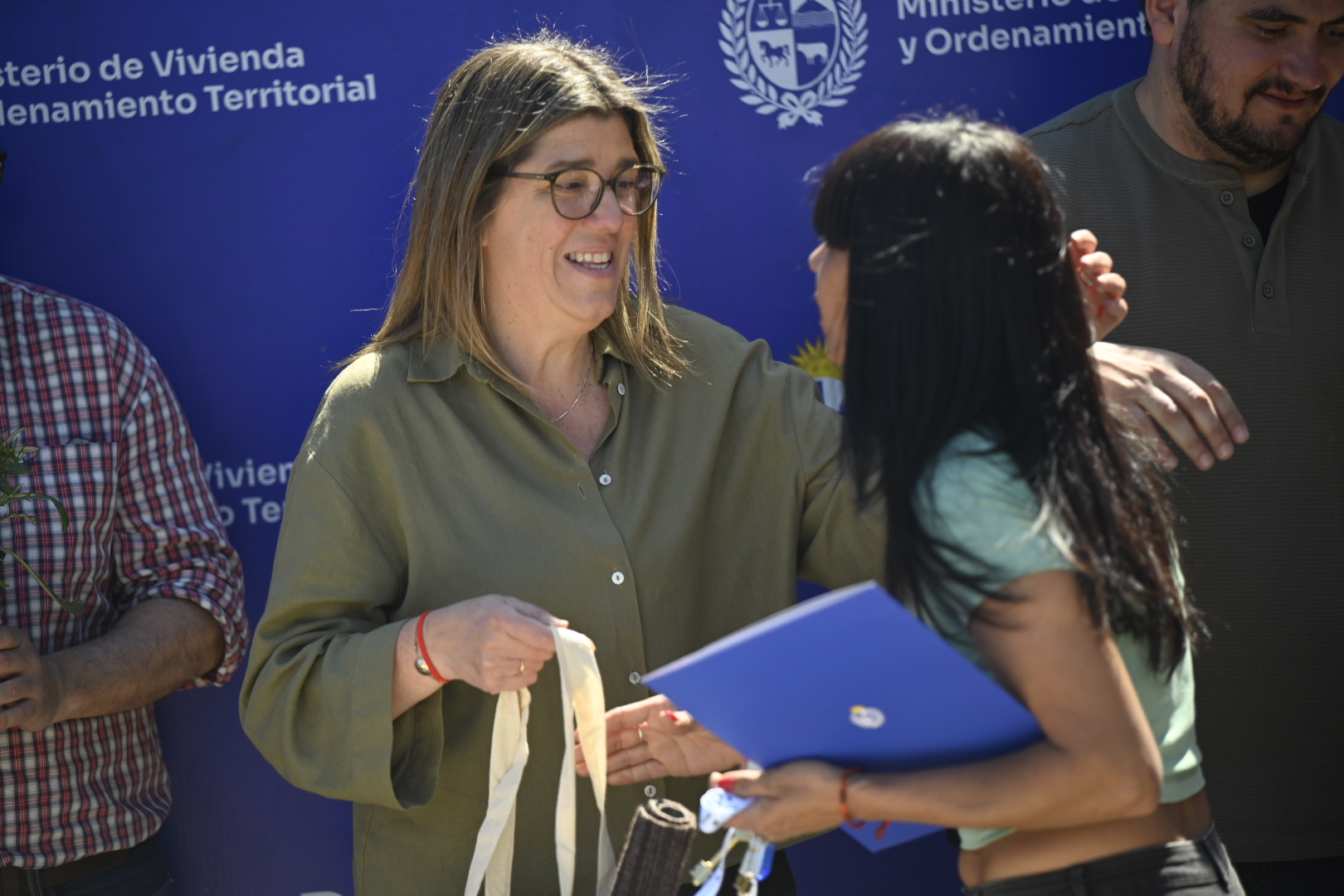 Tamara Paseyro entrega llaves