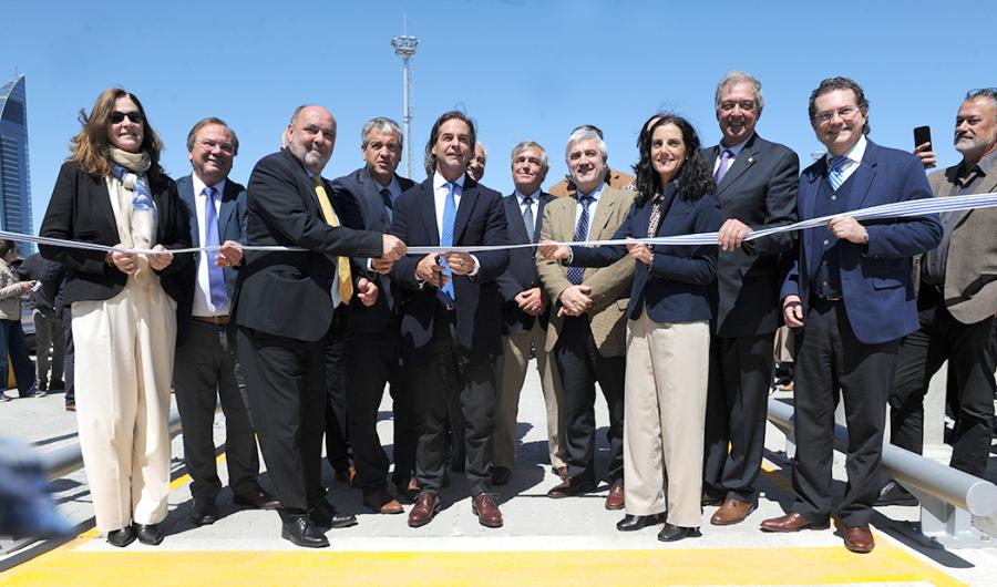Inauguración de escáneres en el Puerto de Montevideo