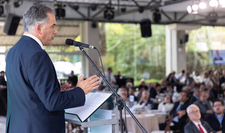 Presidente Yamandú Orsi en Día de la Exportación