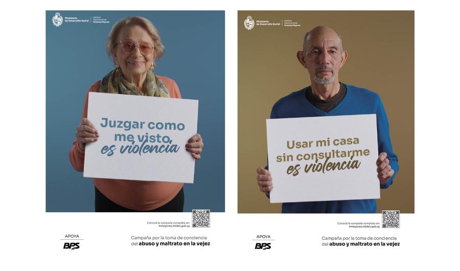Campaña contra el maltrato en la vejez