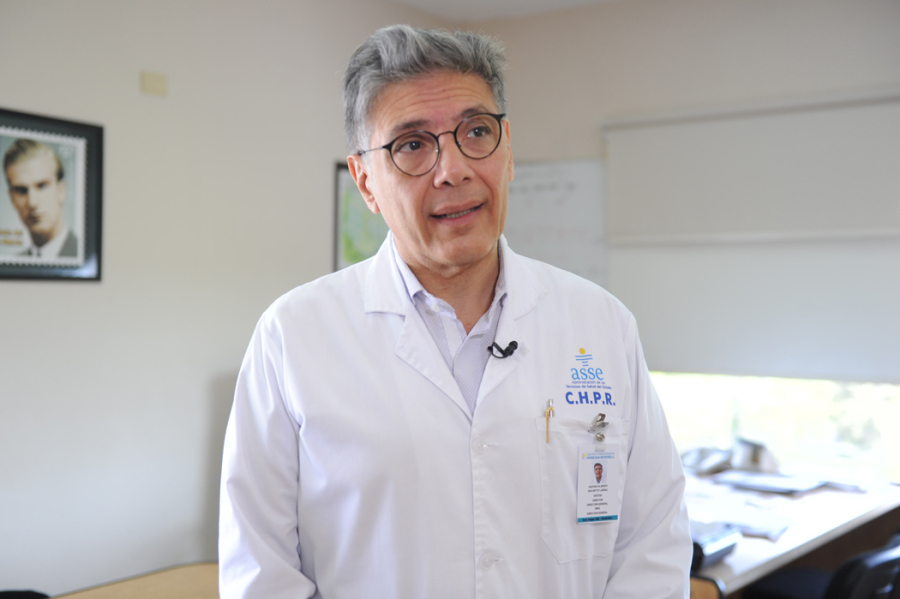 Director del Centro Hospitalario Pereira Rosell, Gustavo Giachetto