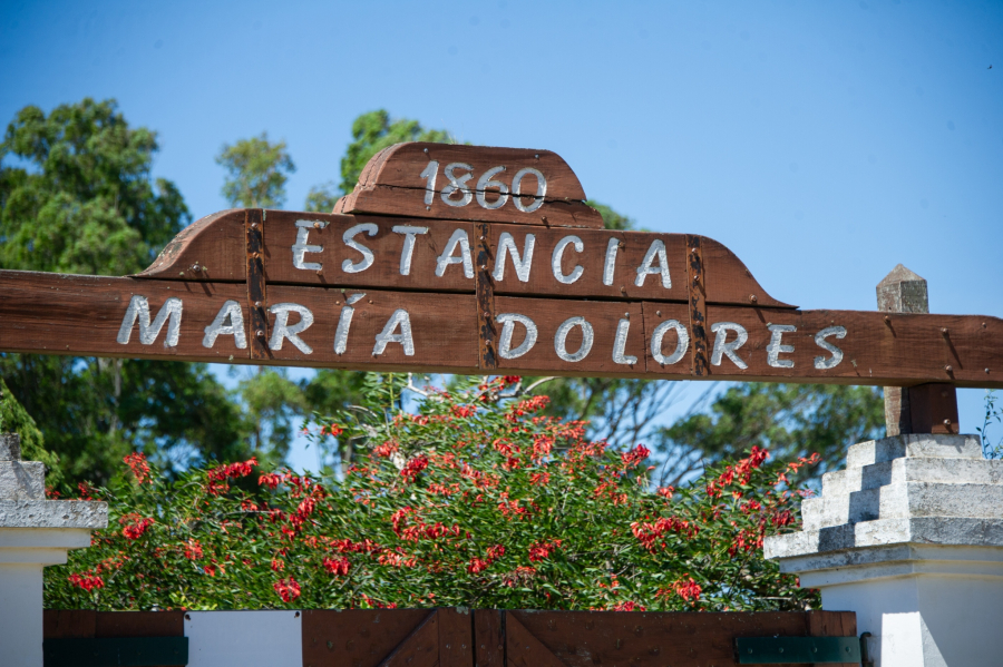 Ingreso de la estancia María Dolores