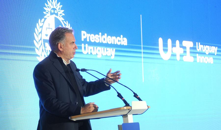 Orsi en lanzamiento de Uruguay Innova