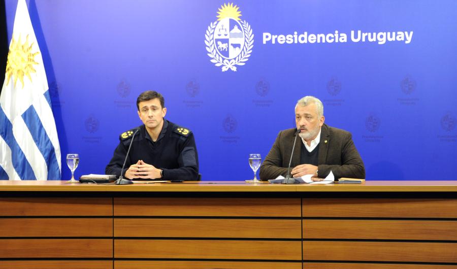 conferencia de prensa del Sinae