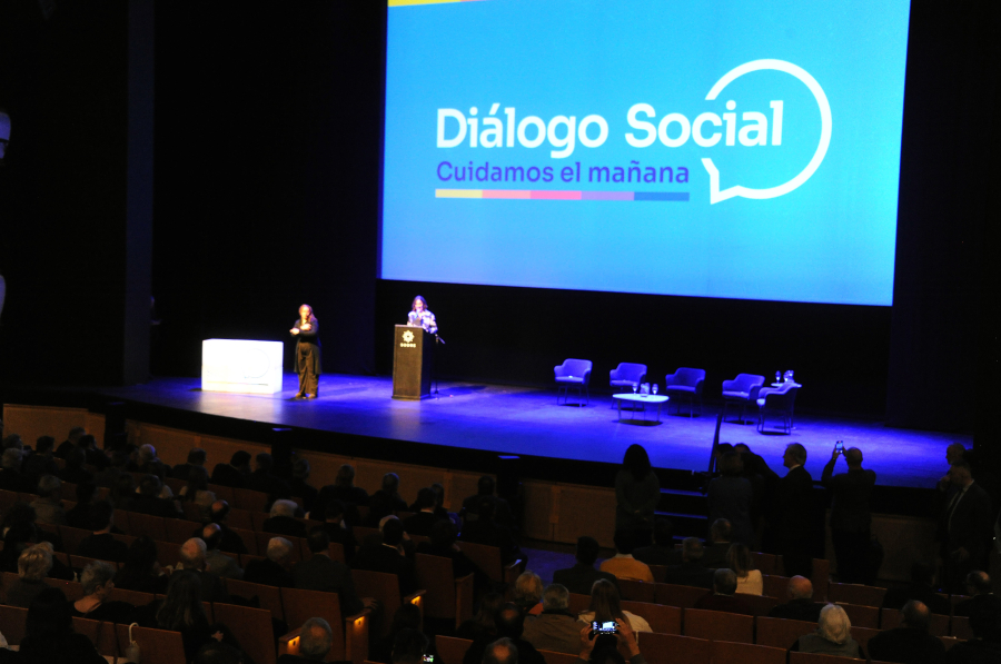 lanzamiento del diálogo social