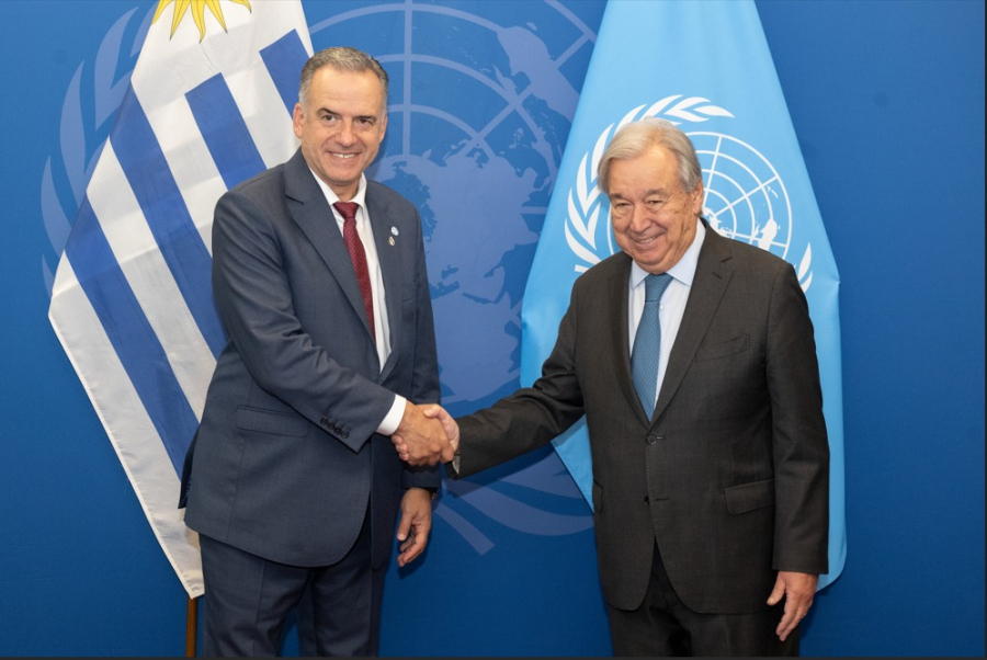 Yamandú Orsi y António Guterres