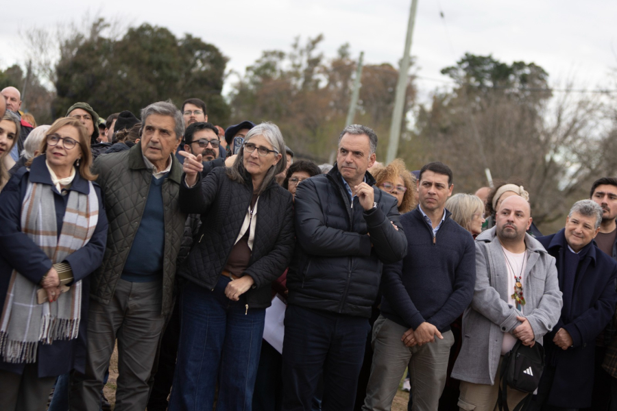 Orsi y autoridades en Paysandú 