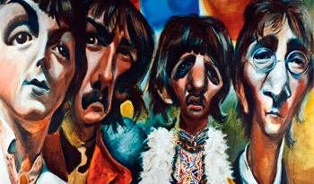 Obra expuesta en la muestra Painting Four del artista uruguayo Pablo López Obra expuesta en la muestra Painting Four del artista uruguayo Pablo López