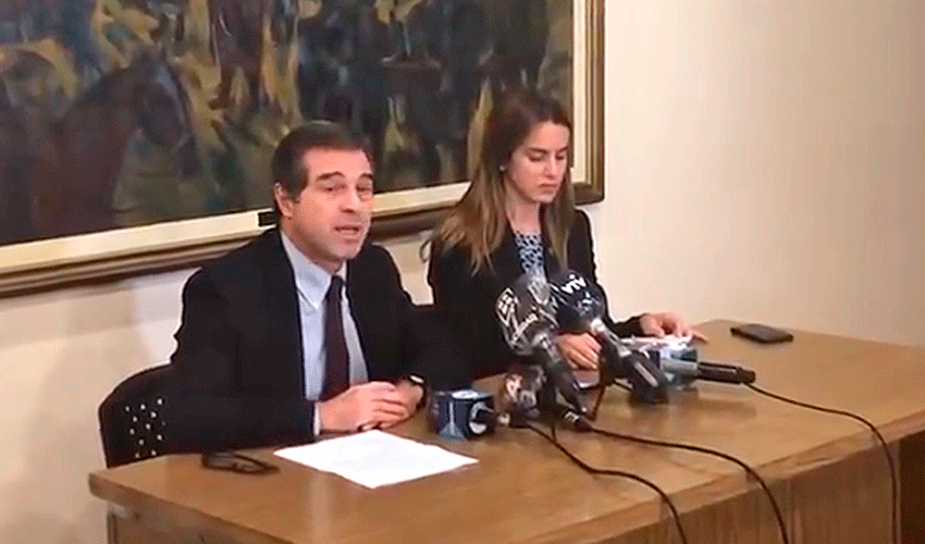Ernesto Talvi y Carolina Ache