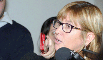 La subsecretaria de Salud Pública, Cristina Lustemberg La subsecretaria de Salud Pública, Cristina Lustemberg