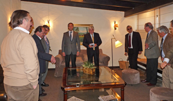 Ministro de Ganadería, Agricultura y Pesca, Tabaré Aguerre, en reunión con directivos de la Asociación Rural del Uruguay Ministro de Ganadería, Agricultura y Pesca, Tabaré Aguerre, en reunión con directivos de la Asociación Rural del Uruguay