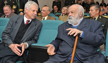 Ministros Fernández Huidobro y Jorge Basso en aniversario del Hospital de las Fuerzas Armadas Ministros Fernández Huidobro y Jorge Basso en aniversario del Hospital de las Fuerzas Armadas