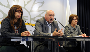 Secretario de Presidencia, Homero Guerrero, en acto con motivo de la donación realizada por Jorge Tiscornia Secretario de Presidencia, Homero Guerrero, en acto con motivo de la donación realizada por Jorge Tiscornia