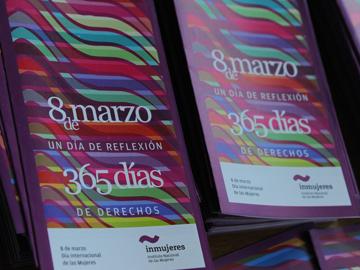 Folletería por el Día Internacional de la Mujer Folletería por el Día Internacional de la Mujer