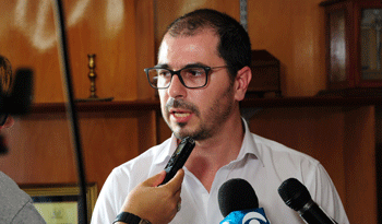 Prosecretario de la Presidencia y presidente del Sistema Nacional de Emergencias (Sinae), Juan Andrés Roballo Prosecretario de la Presidencia y presidente del Sistema Nacional de Emergencias (Sinae), Juan Andrés Roballo
