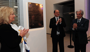 Presidente Vázquez en inauguración de data center Presidente Vázquez en inauguración de data center