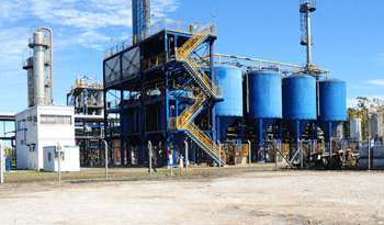 El complejo de ALUR en Bella Unión en plena operación productiva El complejo de ALUR en Bella Unión en plena operación productiva