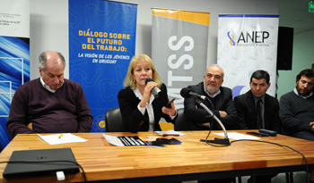 Ernesto Murro, Carolina Cosse, Wilson Netto y Eduardo Pereyra Ernesto Murro, Carolina Cosse, Wilson Netto y Eduardo Pereyra