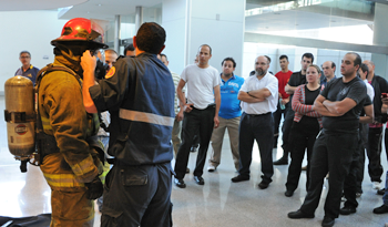 Curso coordinado por Bomberos en Presidencia de la República Curso coordinado por Bomberos en Presidencia de la República
