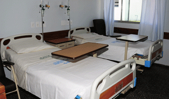 Sala tras obras de renovación en el hospital de Young Sala tras obras de renovación en el hospital de Young