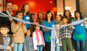 Inauguración de CAIF en Las Piedras Inauguración de CAIF en Las Piedras