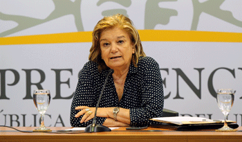Ministra Eneida de León Ministra Eneida de León