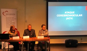 Yoria, Zelarayán y Quian en conmemoración del Día Mundial del Accidente Cerebrovascular Yoria, Zelarayán y Quian en conmemoración del Día Mundial del Accidente Cerebrovascular