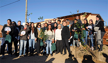 Entrega de casa de Mevir en Tranqueras Entrega de casa de Mevir en Tranqueras