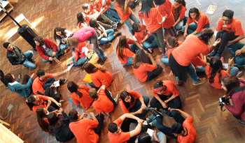 Actividad en la Casa de la Juventud, en Montevideo Actividad en la Casa de la Juventud, en Montevideo